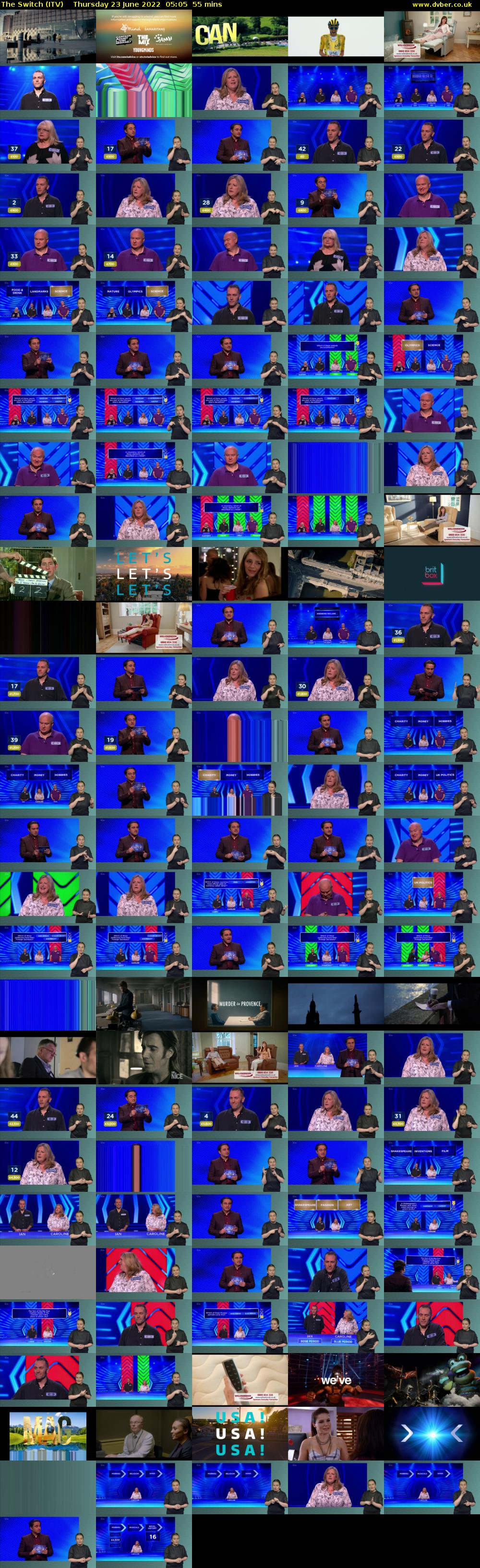 The Switch (ITV) Thursday 23 June 2022 05:05 - 06:00