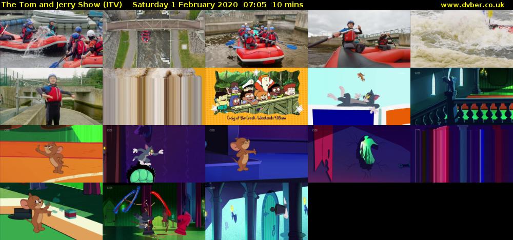 The Tom and Jerry Show (ITV) Saturday 1 February 2020 07:05 - 07:15