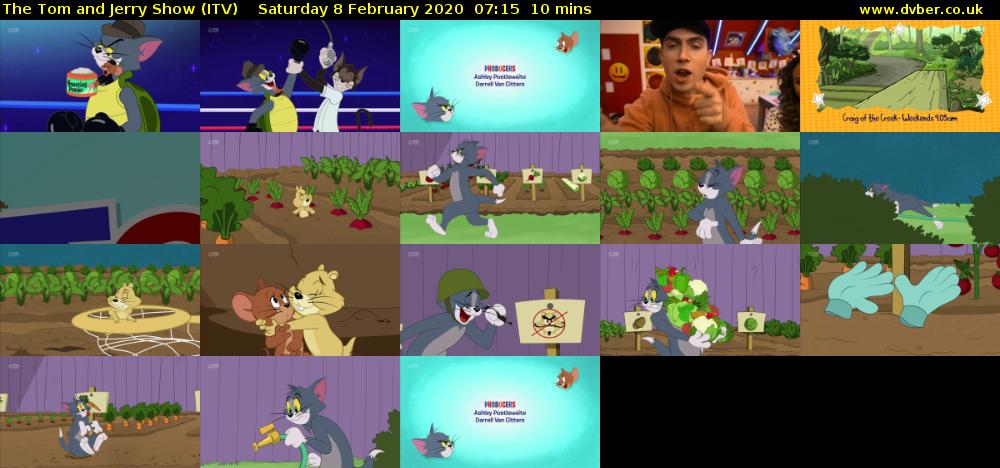 The Tom and Jerry Show (ITV) Saturday 8 February 2020 07:15 - 07:25