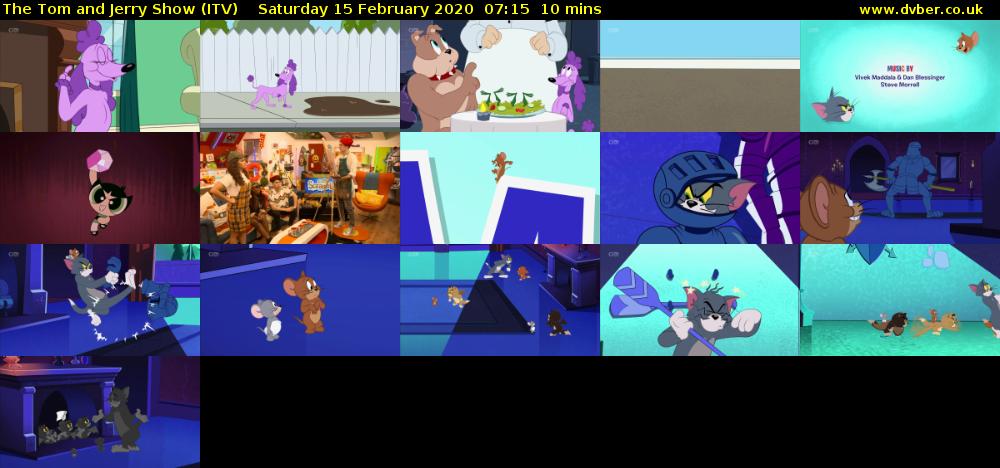 The Tom and Jerry Show (ITV) Saturday 15 February 2020 07:15 - 07:25