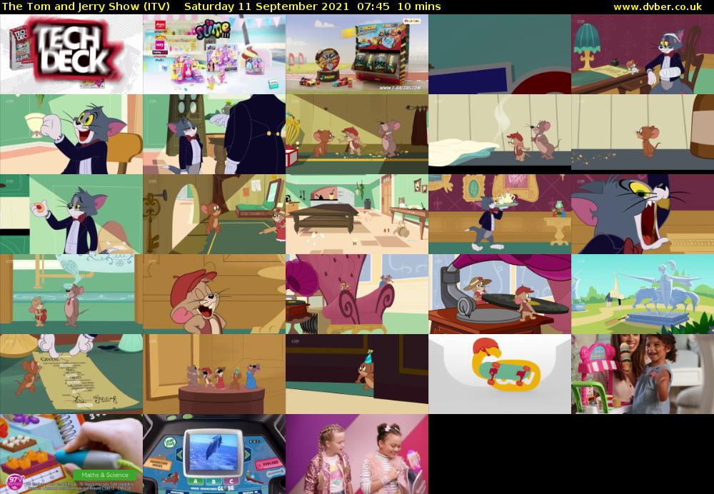 The Tom and Jerry Show (ITV) Saturday 11 September 2021 07:45 - 07:55