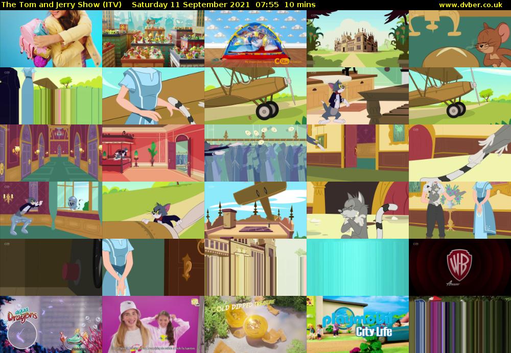 The Tom and Jerry Show (ITV) Saturday 11 September 2021 07:55 - 08:05