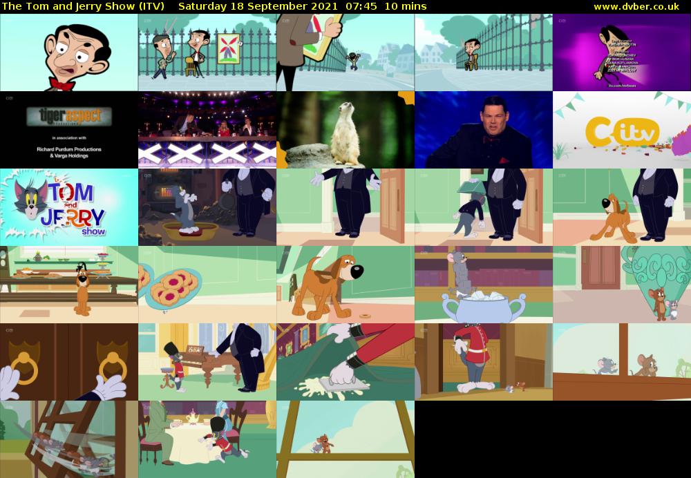 The Tom and Jerry Show (ITV) Saturday 18 September 2021 07:45 - 07:55