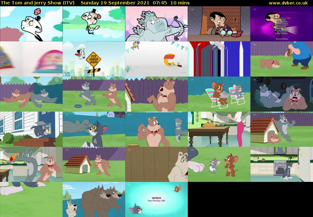 The Tom and Jerry Show (ITV) Sunday 19 September 2021 07:45 - 07:55