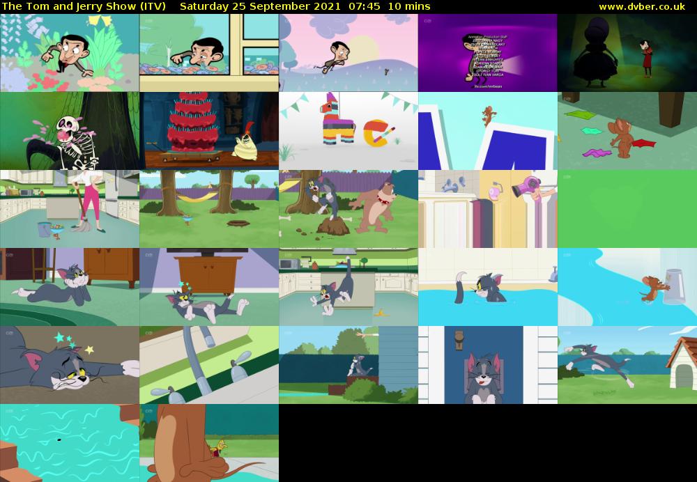 The Tom and Jerry Show (ITV) Saturday 25 September 2021 07:45 - 07:55