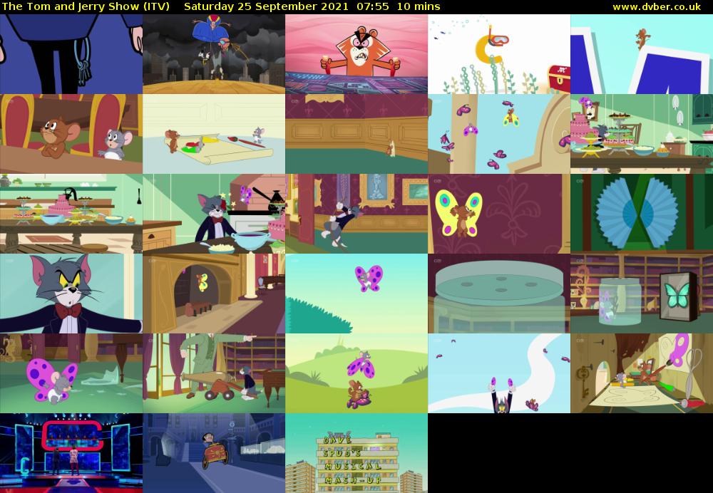 The Tom and Jerry Show (ITV) Saturday 25 September 2021 07:55 - 08:05