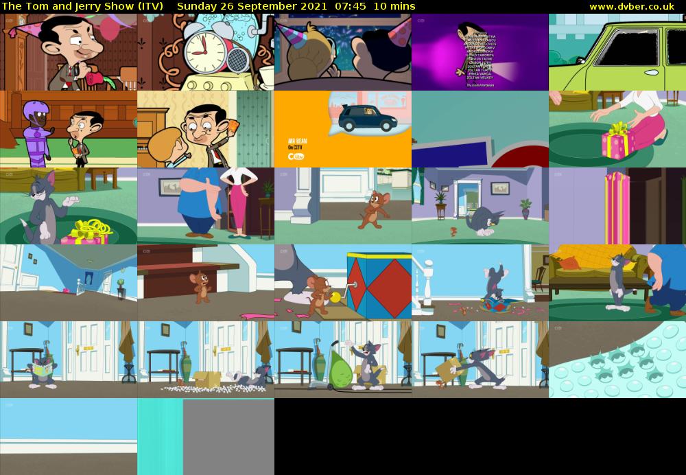 The Tom and Jerry Show (ITV) Sunday 26 September 2021 07:45 - 07:55