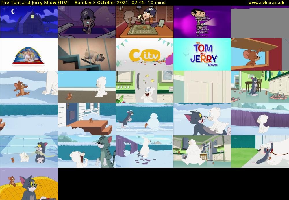 The Tom and Jerry Show (ITV) Sunday 3 October 2021 07:45 - 07:55