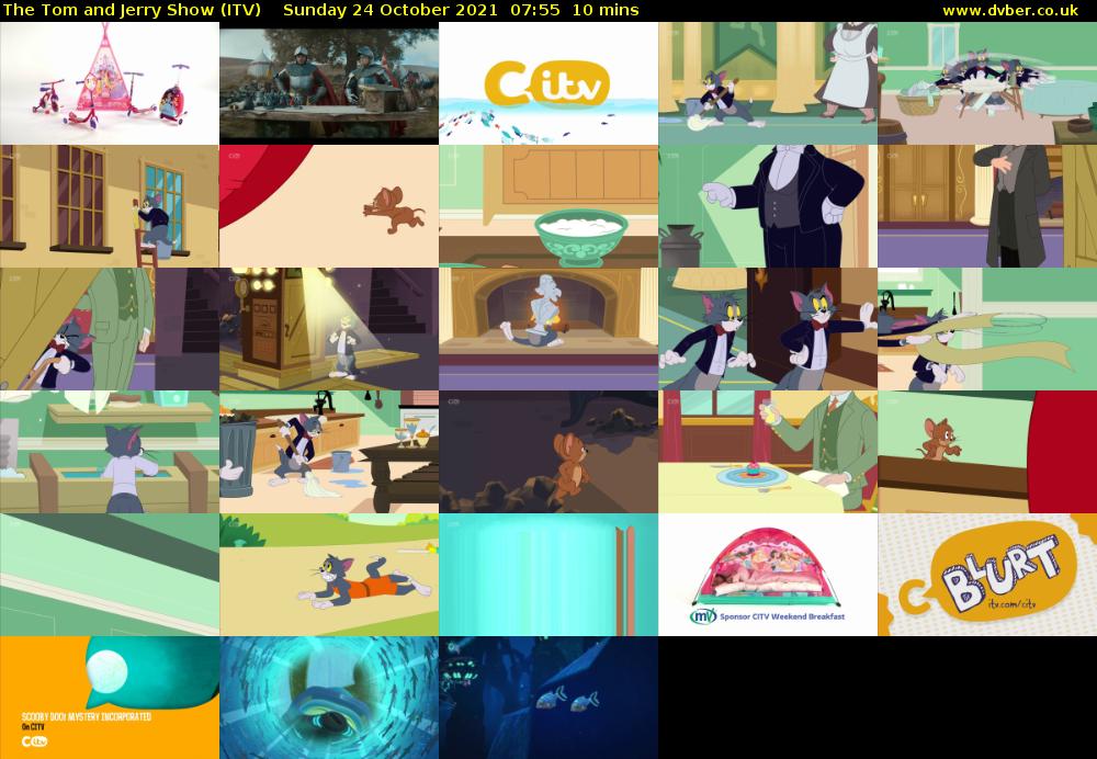 The Tom and Jerry Show (ITV) Sunday 24 October 2021 07:55 - 08:05