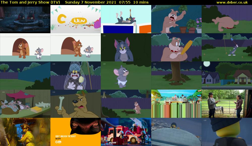 The Tom and Jerry Show (ITV) Sunday 7 November 2021 07:55 - 08:05