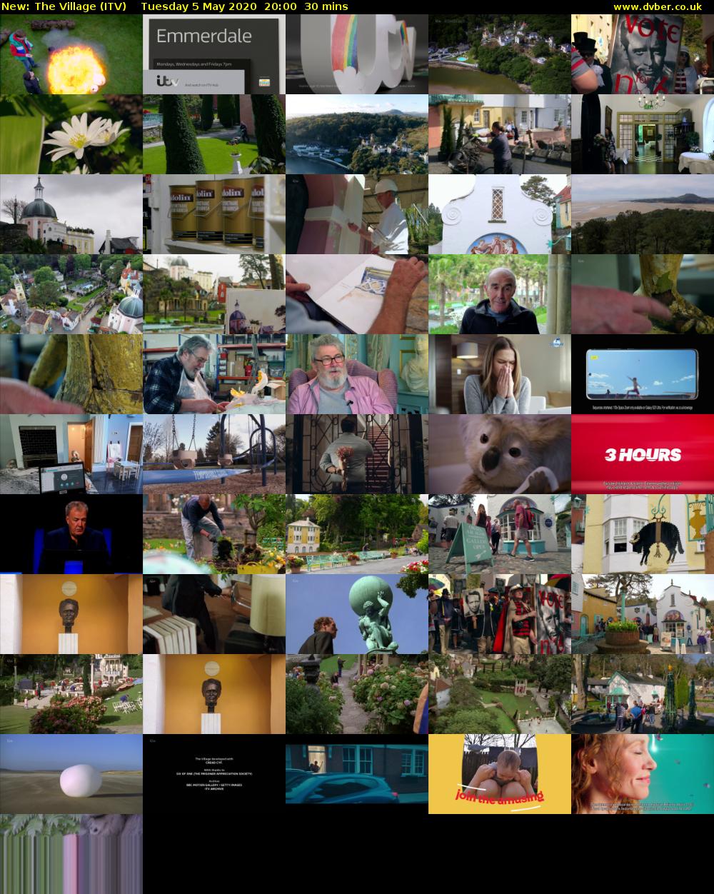The Village (ITV) Tuesday 5 May 2020 20:00 - 20:30