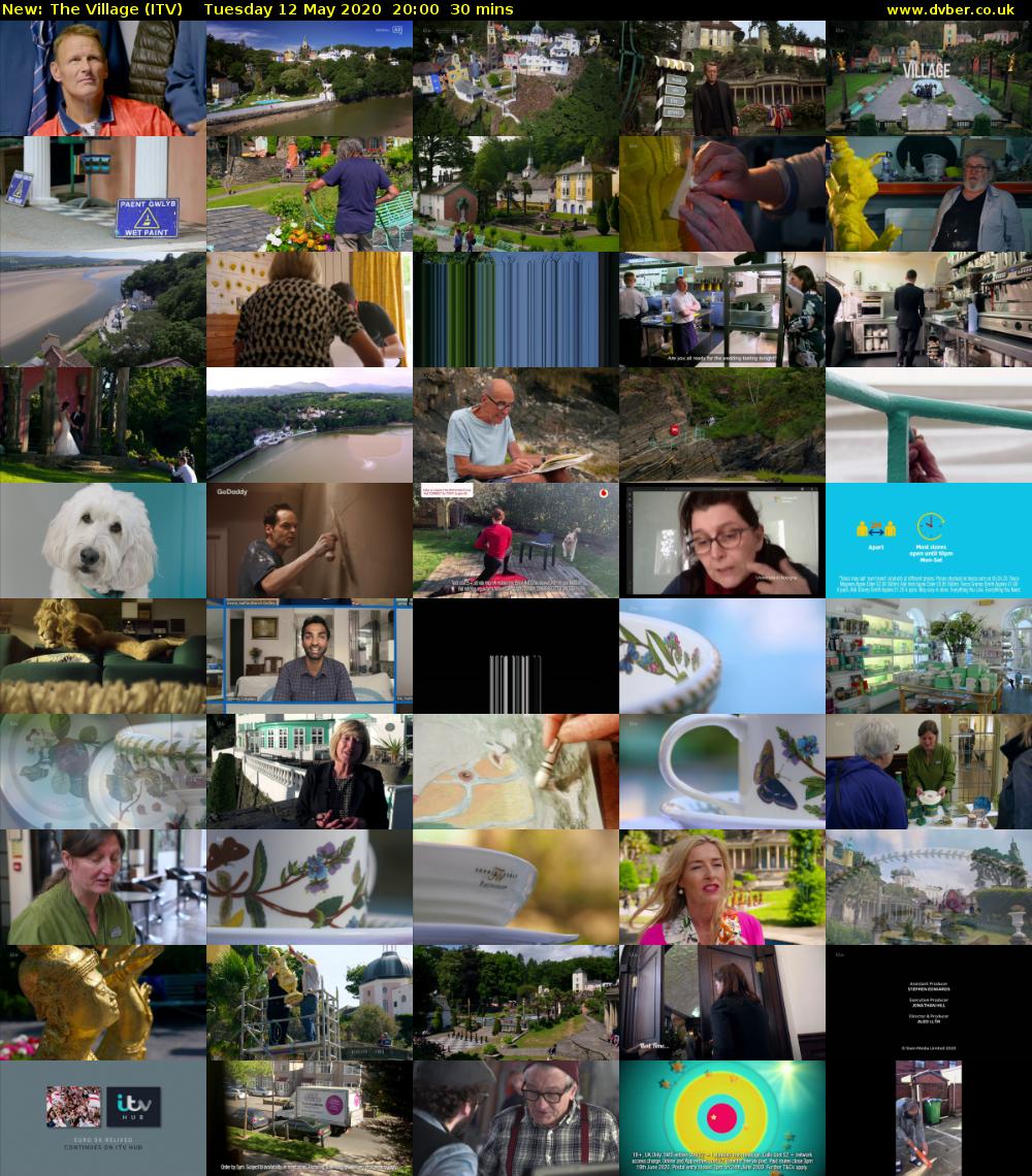 The Village (ITV) Tuesday 12 May 2020 20:00 - 20:30