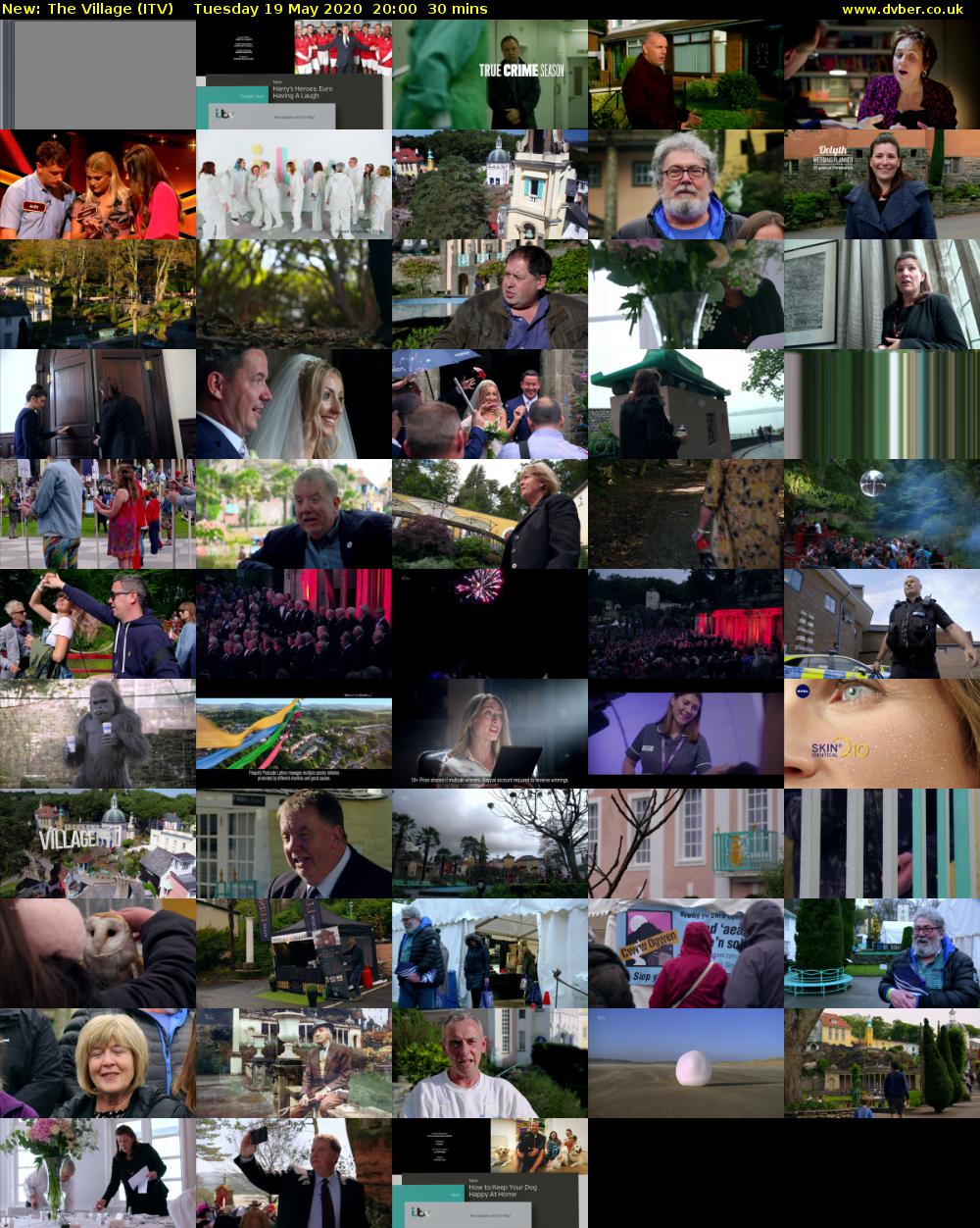 The Village (ITV) Tuesday 19 May 2020 20:00 - 20:30