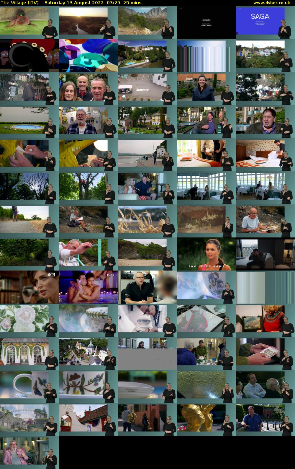The Village (ITV) Saturday 13 August 2022 03:25 - 03:50