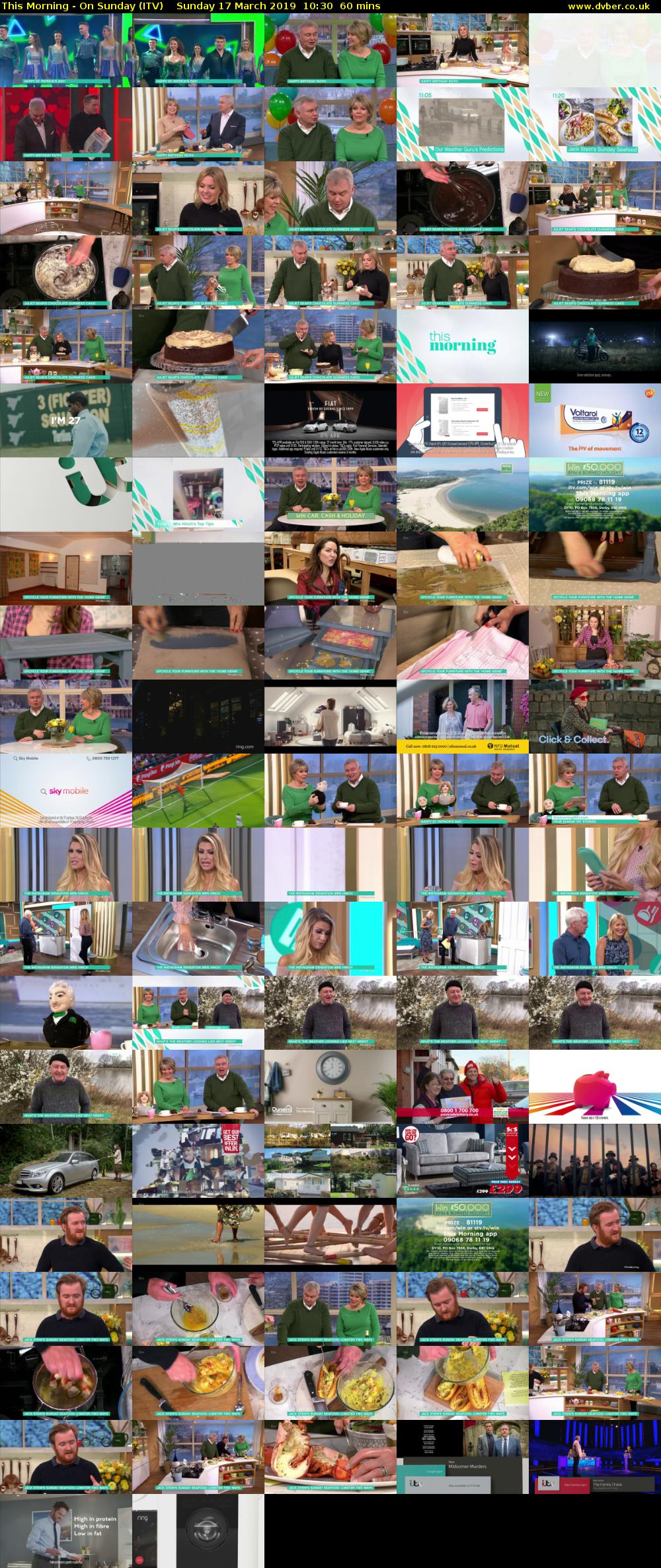 This Morning - On Sunday (ITV) Sunday 17 March 2019 10:30 - 11:30