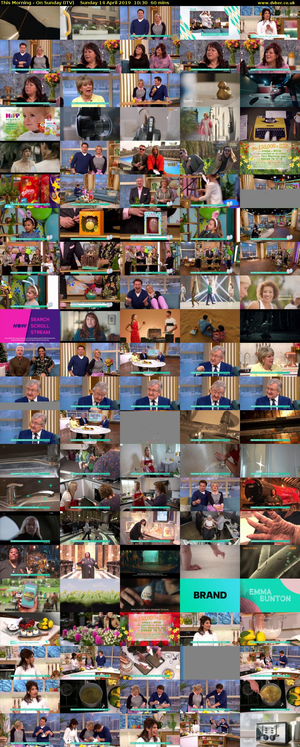 This Morning - On Sunday (ITV) Sunday 14 April 2019 10:30 - 11:30
