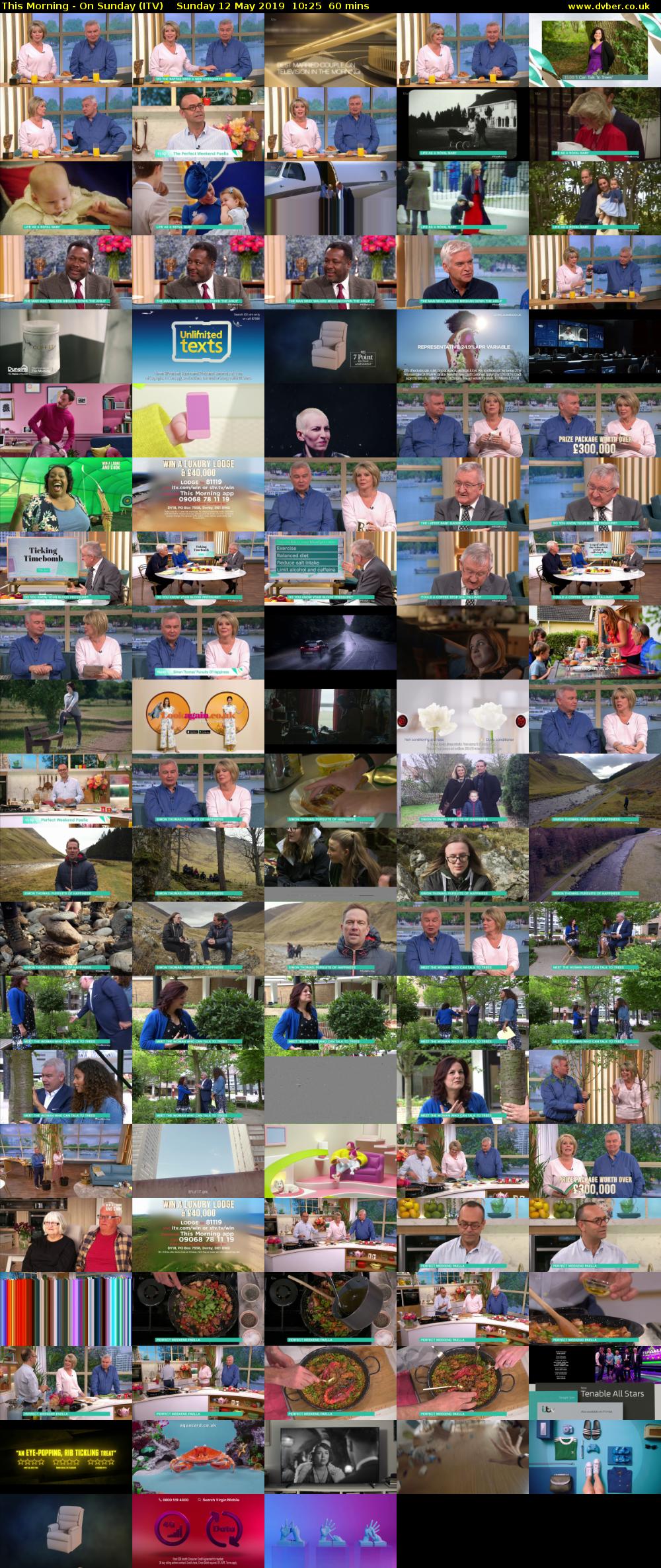 This Morning - On Sunday (ITV) Sunday 12 May 2019 10:25 - 11:25