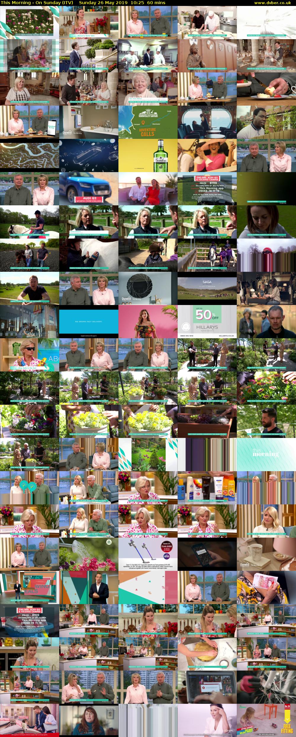 This Morning - On Sunday (ITV) Sunday 26 May 2019 10:25 - 11:25