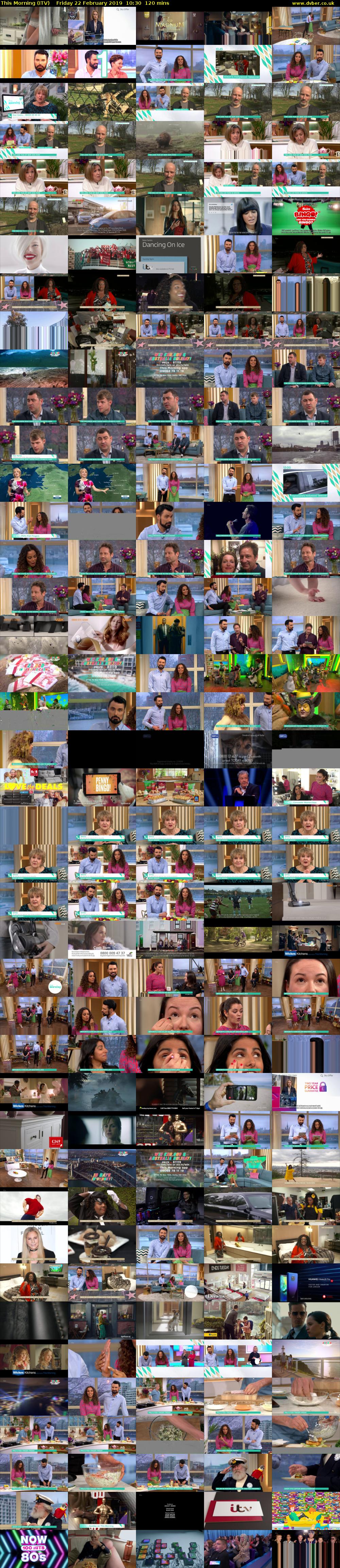 This Morning (ITV) Friday 22 February 2019 10:30 - 12:30