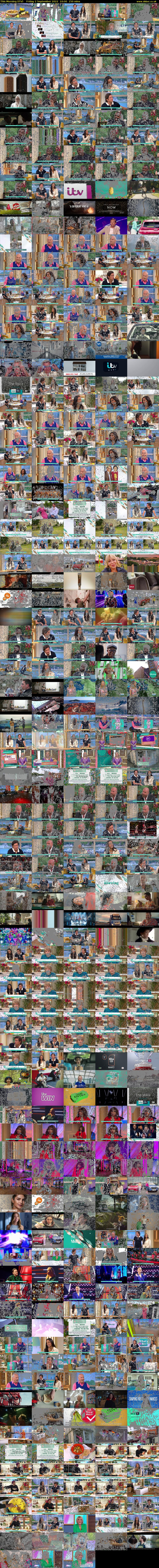 This Morning (ITV) Friday 2 September 2022 10:00 - 12:30
