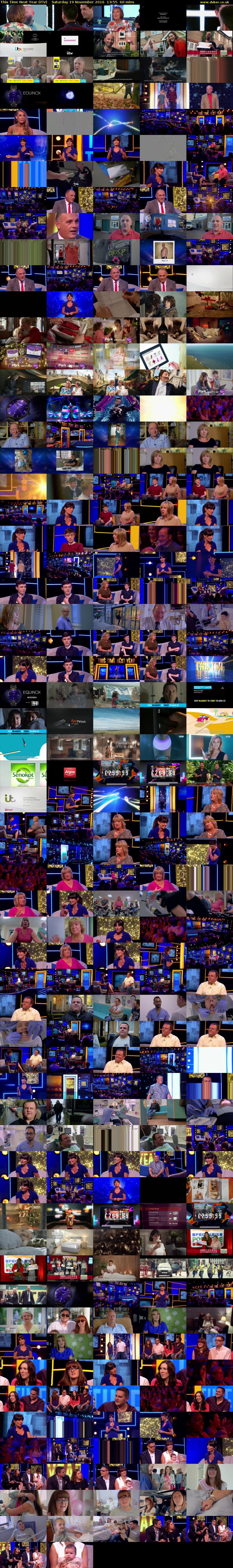 This Time Next Year (ITV) Saturday 19 November 2016 13:55 - 14:55