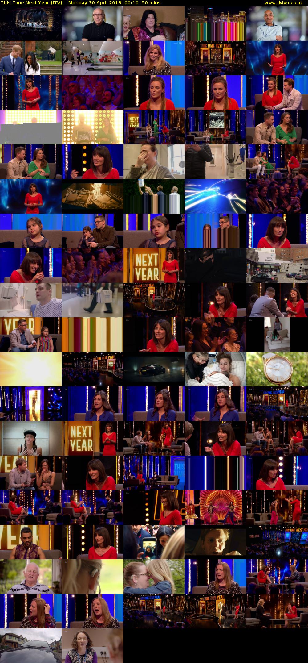 This Time Next Year (ITV) Monday 30 April 2018 00:10 - 01:00