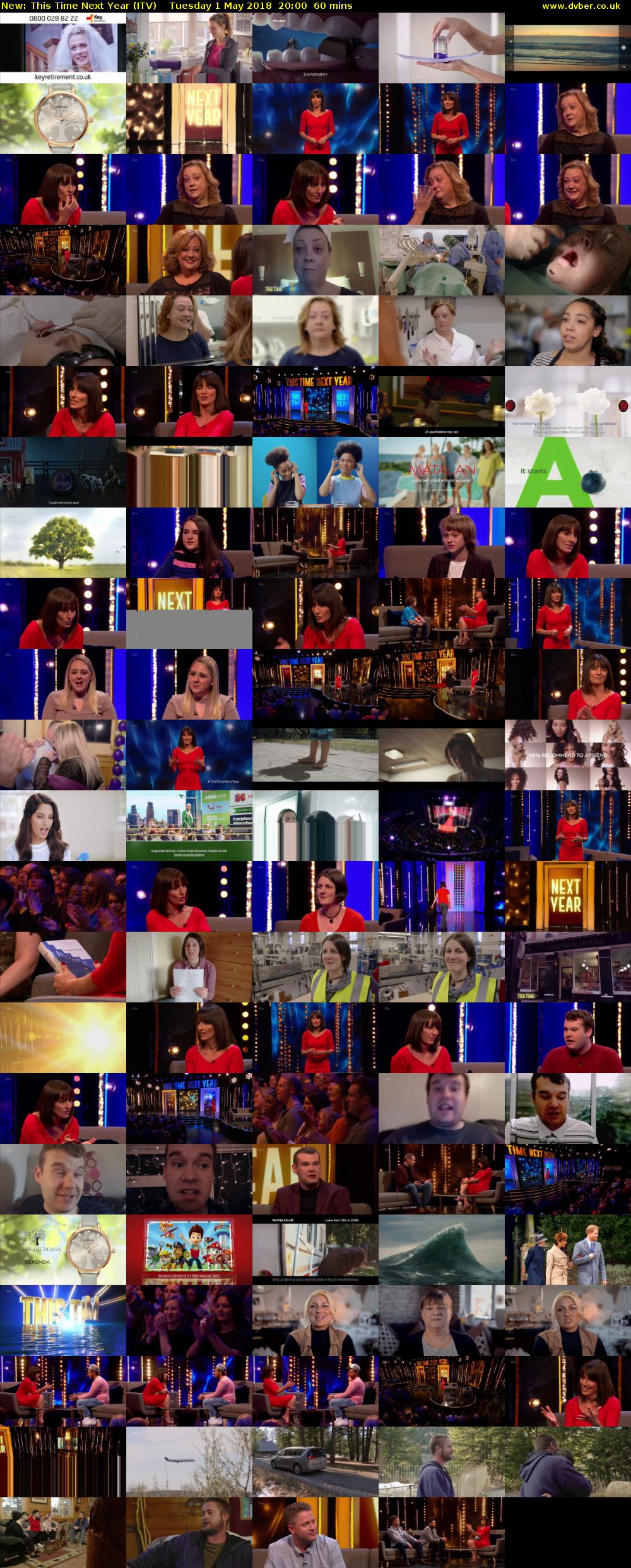 This Time Next Year (ITV) Tuesday 1 May 2018 20:00 - 21:00