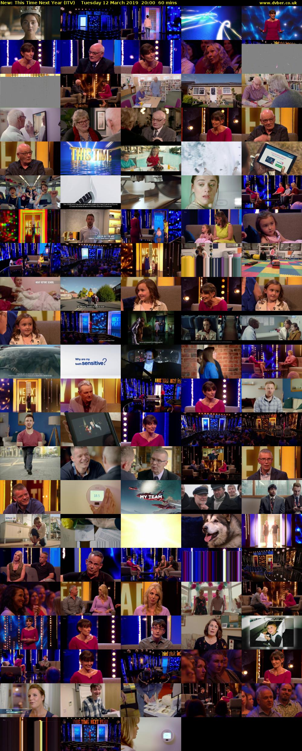 This Time Next Year (ITV) Tuesday 12 March 2019 20:00 - 21:00