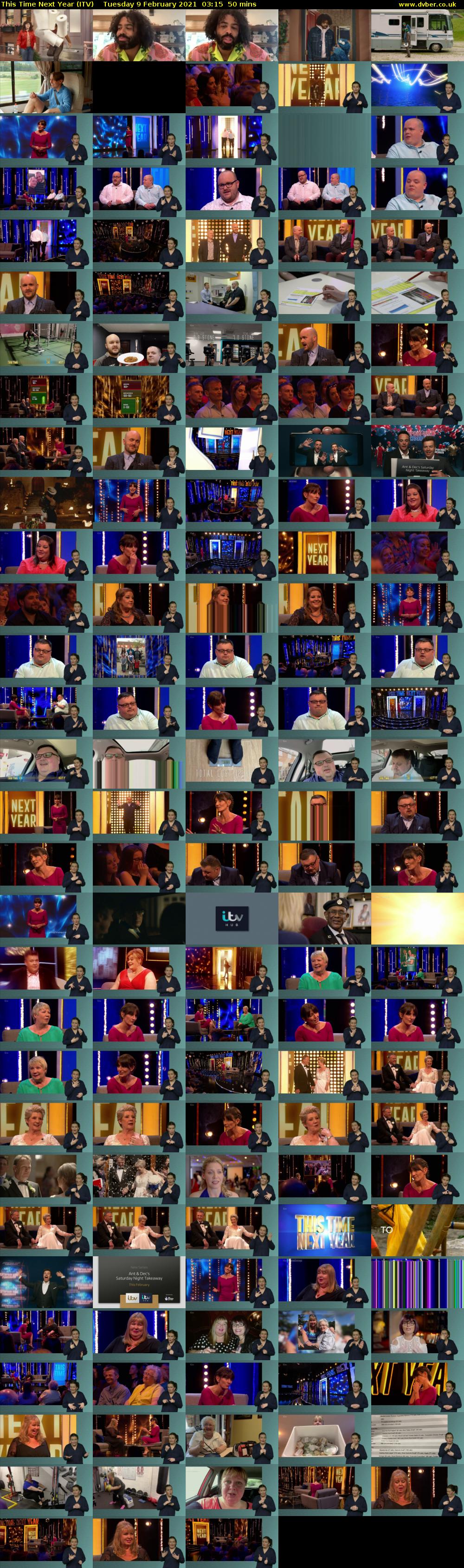 This Time Next Year (ITV) Tuesday 9 February 2021 03:15 - 04:05