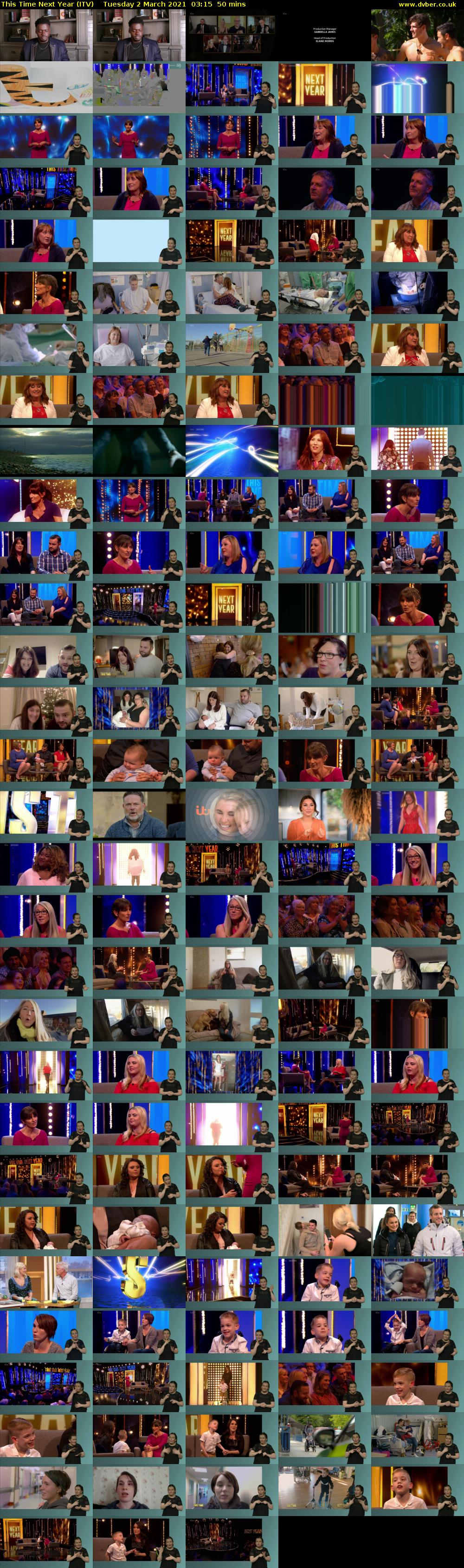 This Time Next Year (ITV) Tuesday 2 March 2021 03:15 - 04:05