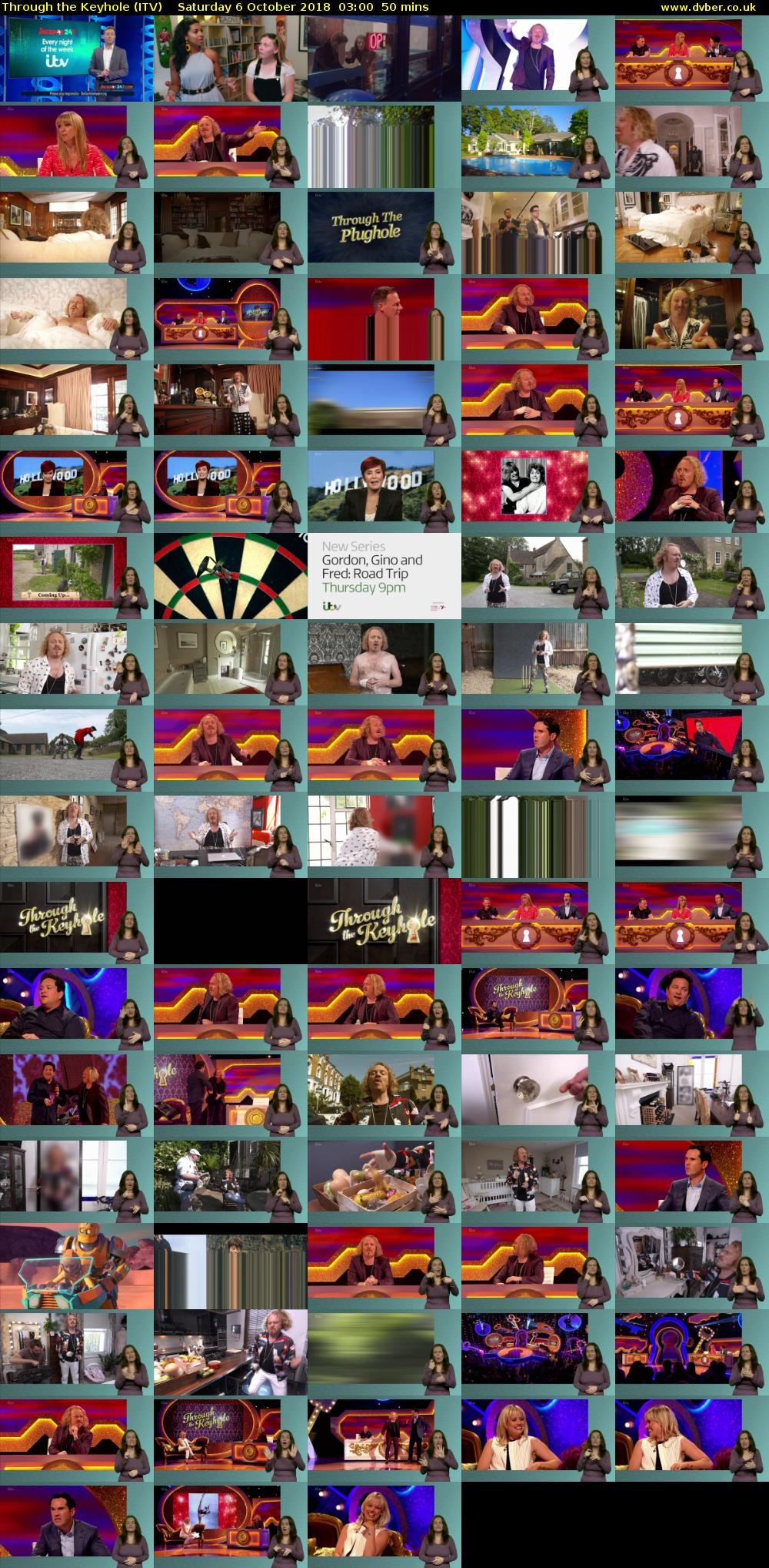 Through the Keyhole (ITV) Saturday 6 October 2018 03:00 - 03:50