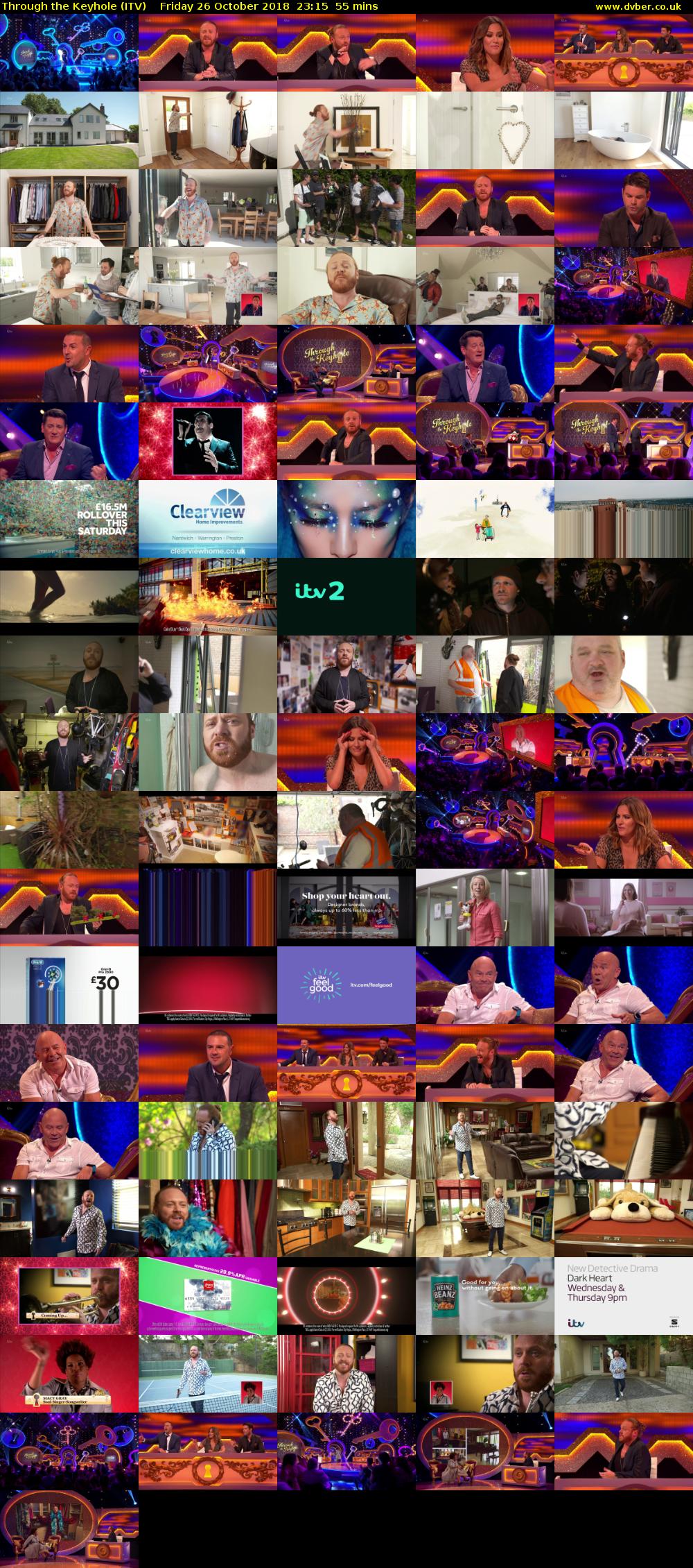 Through the Keyhole (ITV) Friday 26 October 2018 23:15 - 00:10