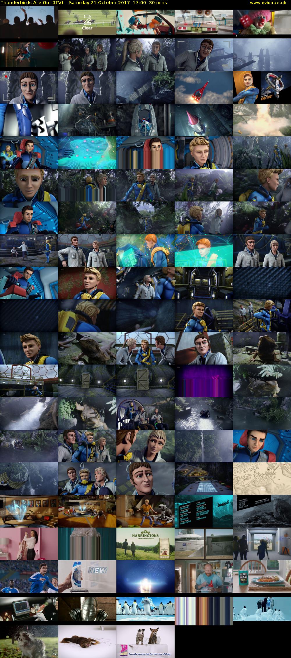 Thunderbirds Are Go! (ITV) Saturday 21 October 2017 17:00 - 17:30