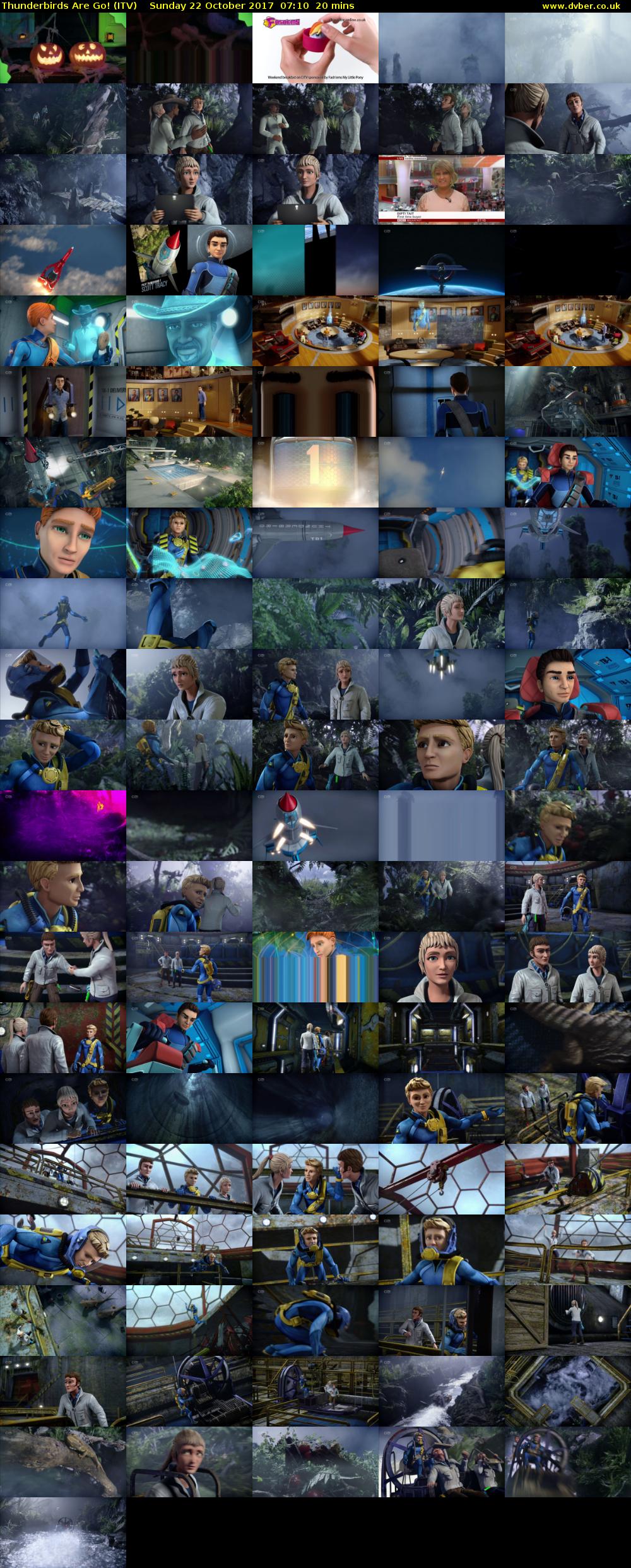 Thunderbirds Are Go! (ITV) Sunday 22 October 2017 07:10 - 07:30