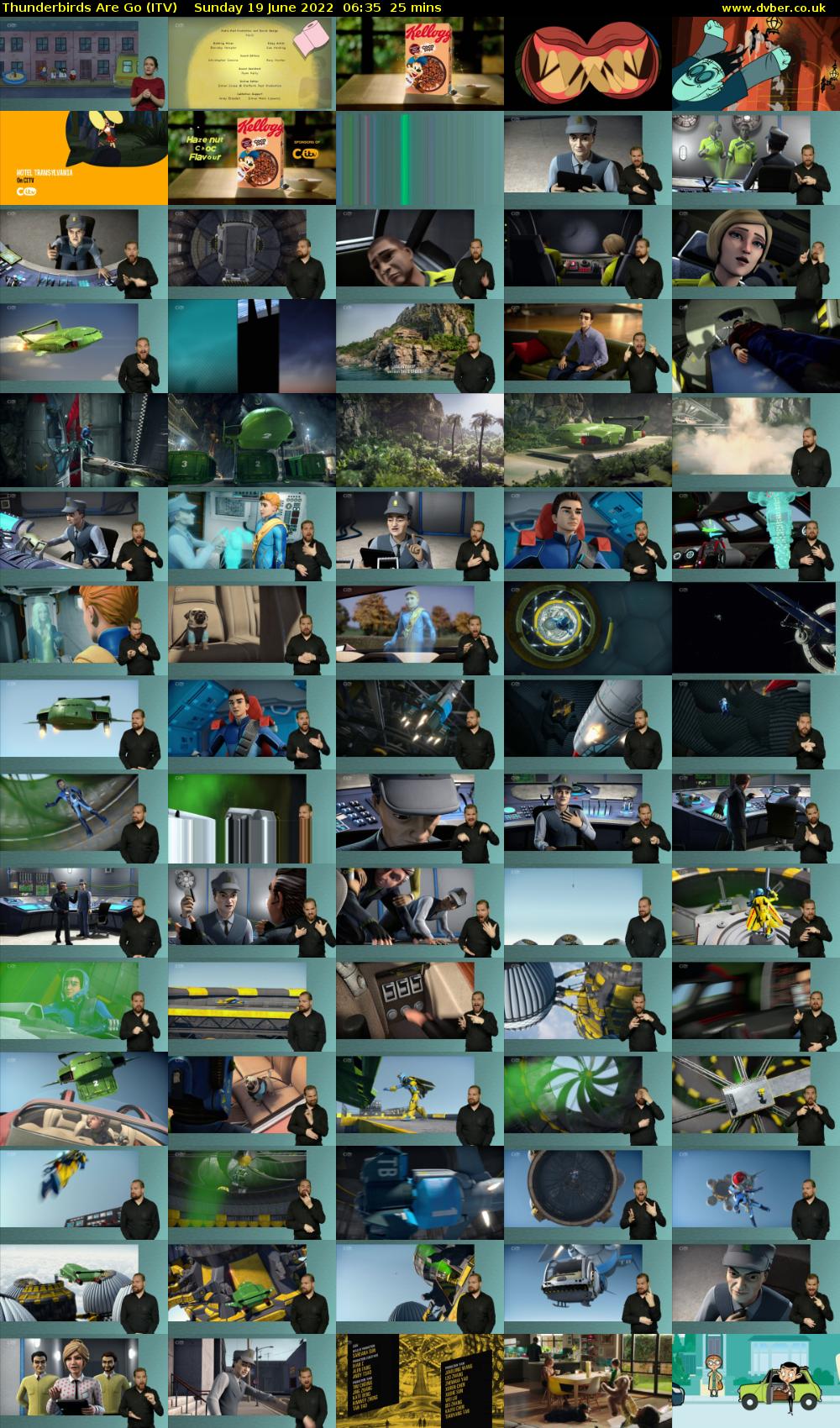 Thunderbirds Are Go (ITV) Sunday 19 June 2022 06:35 - 07:00