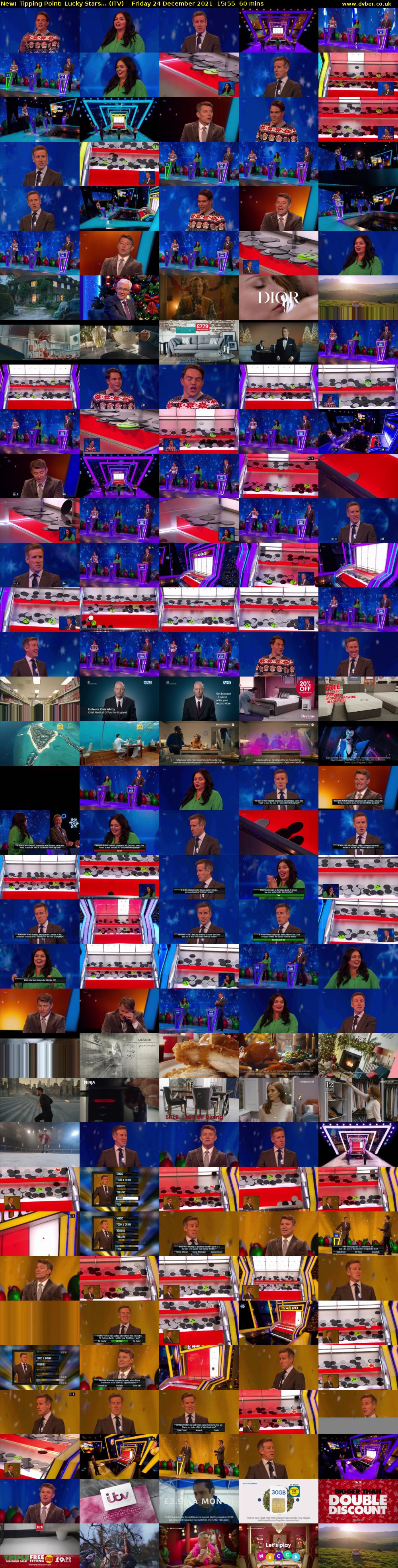 Tipping Point: Lucky Stars... (ITV) Friday 24 December 2021 15:55 - 16:55