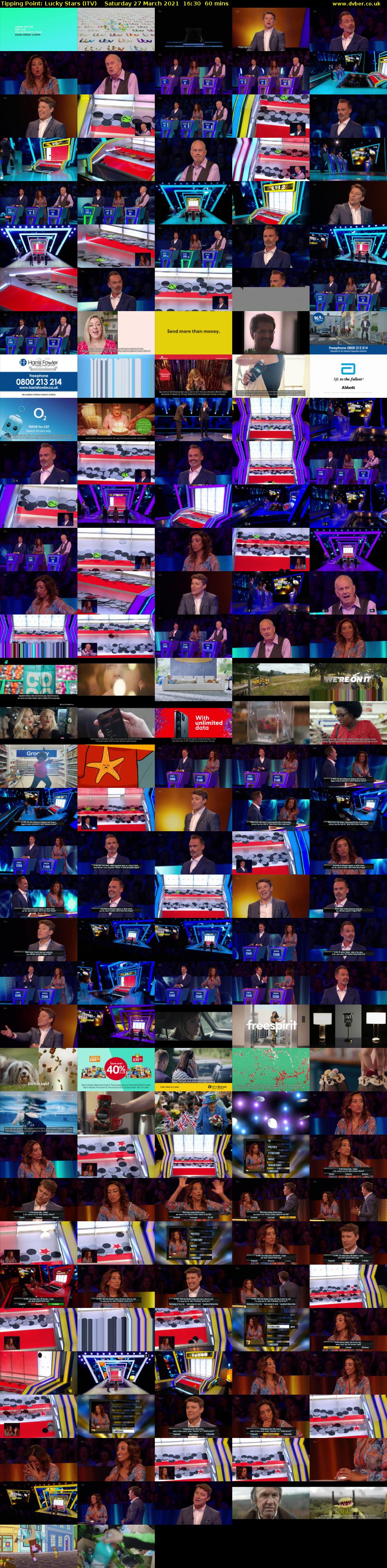 Tipping Point: Lucky Stars (ITV) Saturday 27 March 2021 16:30 - 17:30