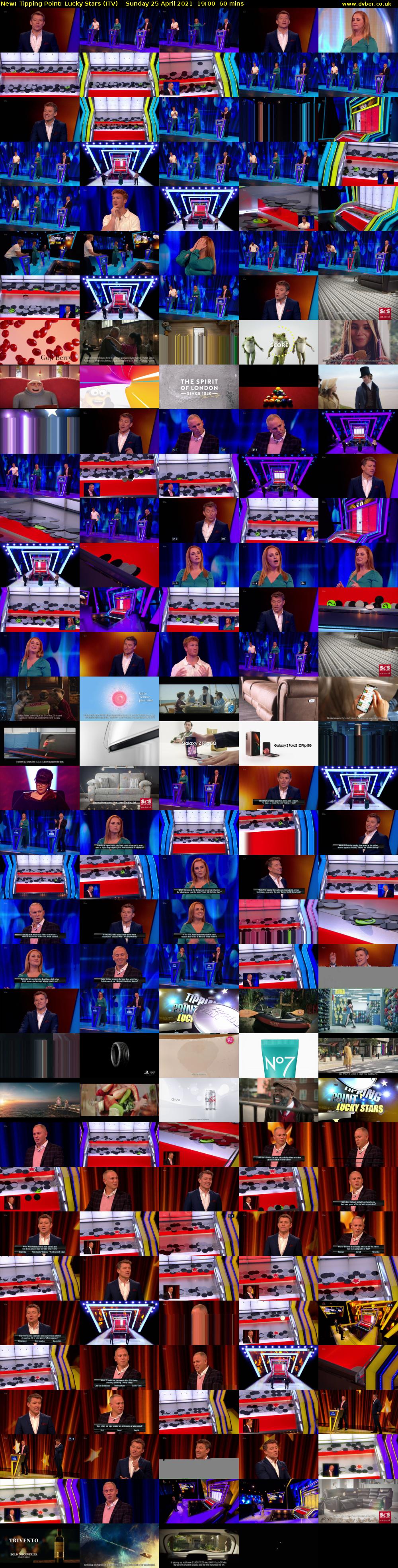 Tipping Point: Lucky Stars (ITV) Sunday 25 April 2021 19:00 - 20:00