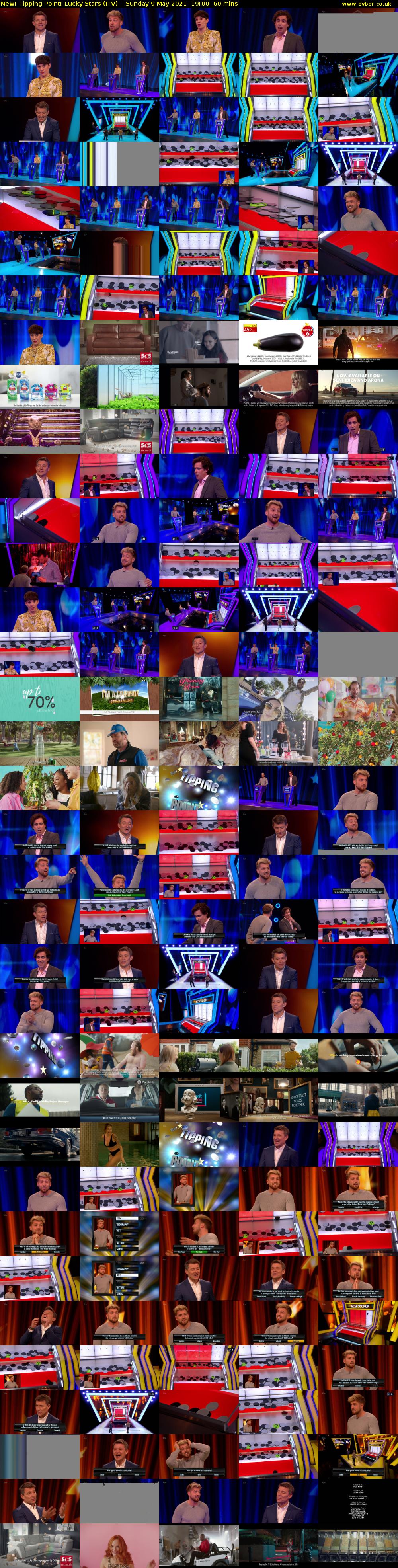 Tipping Point: Lucky Stars (ITV) Sunday 9 May 2021 19:00 - 20:00