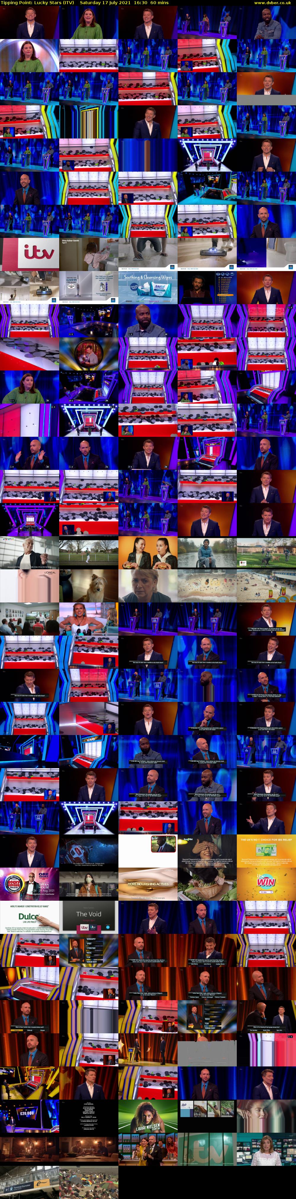 Tipping Point: Lucky Stars (ITV) Saturday 17 July 2021 16:30 - 17:30