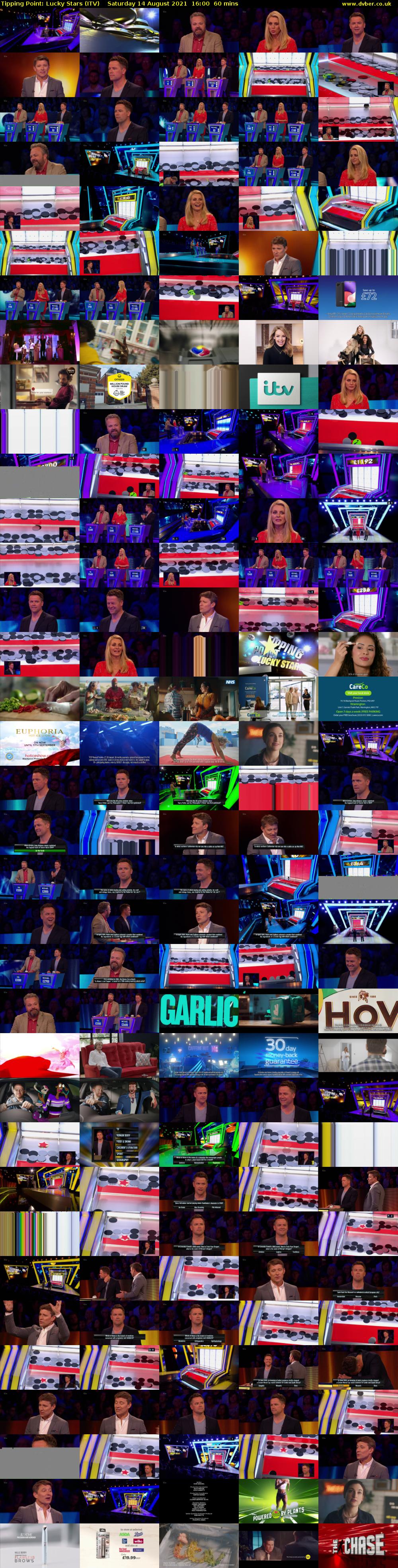 Tipping Point: Lucky Stars (ITV) Saturday 14 August 2021 16:00 - 17:00