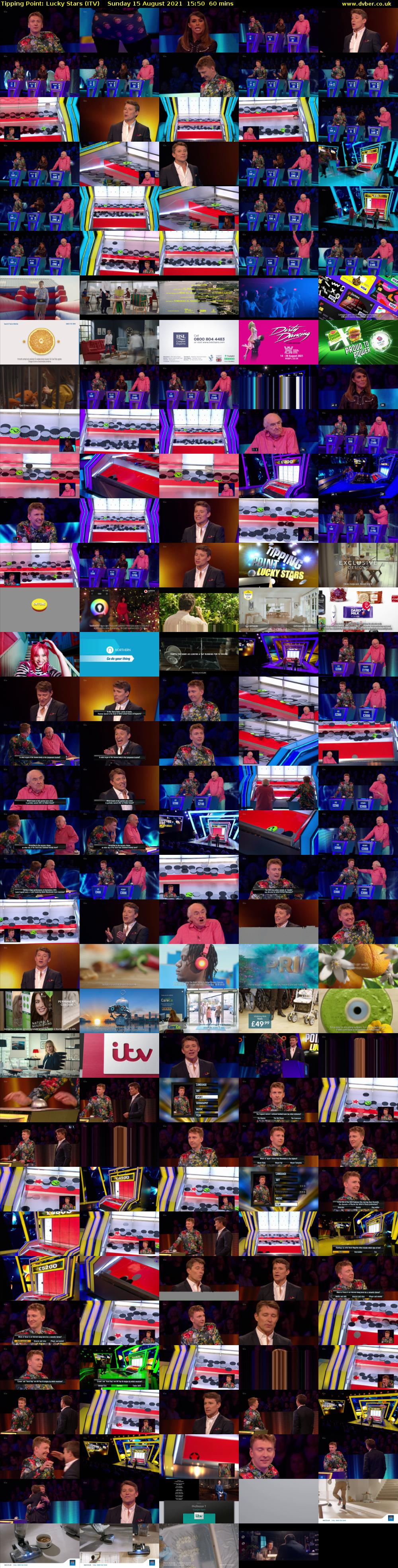 Tipping Point: Lucky Stars (ITV) Sunday 15 August 2021 15:50 - 16:50