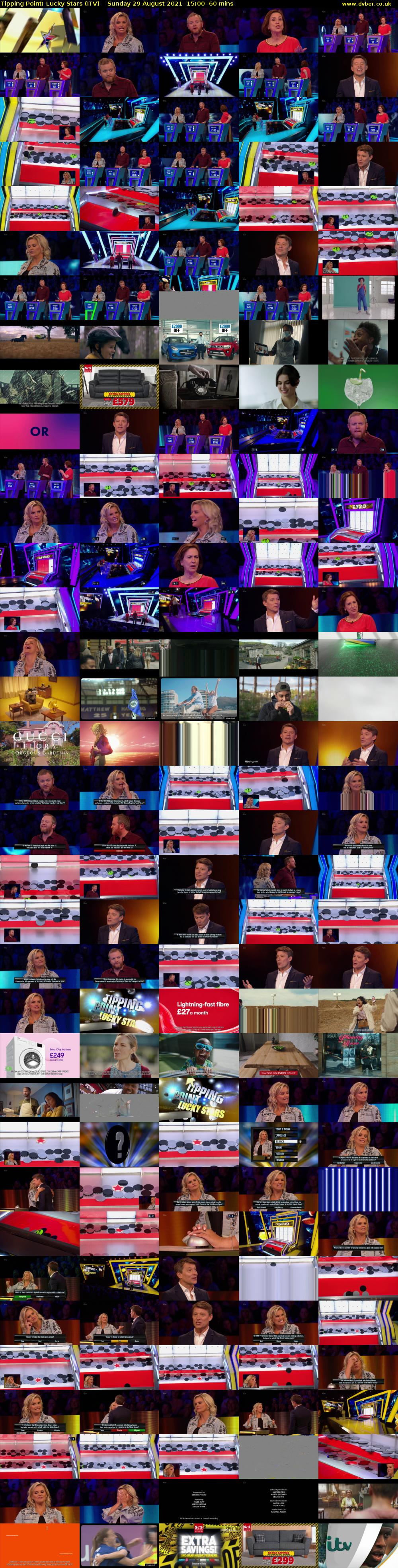 Tipping Point: Lucky Stars (ITV) Sunday 29 August 2021 15:00 - 16:00