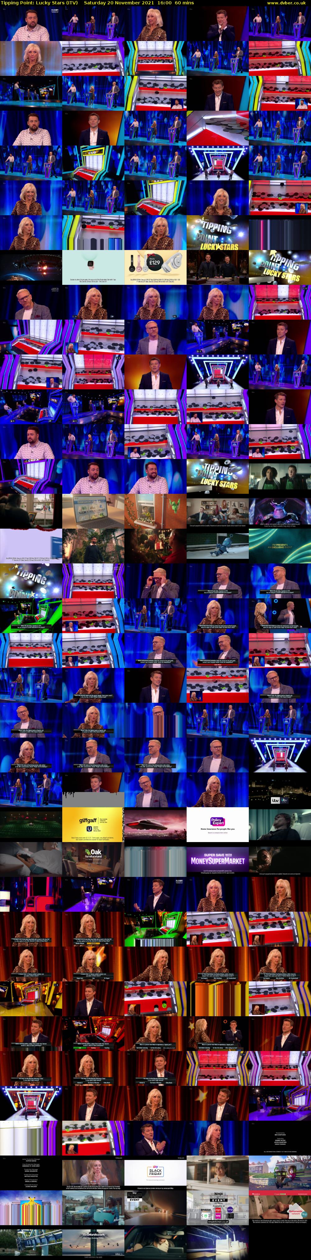 Tipping Point: Lucky Stars (ITV) Saturday 20 November 2021 16:00 - 17:00