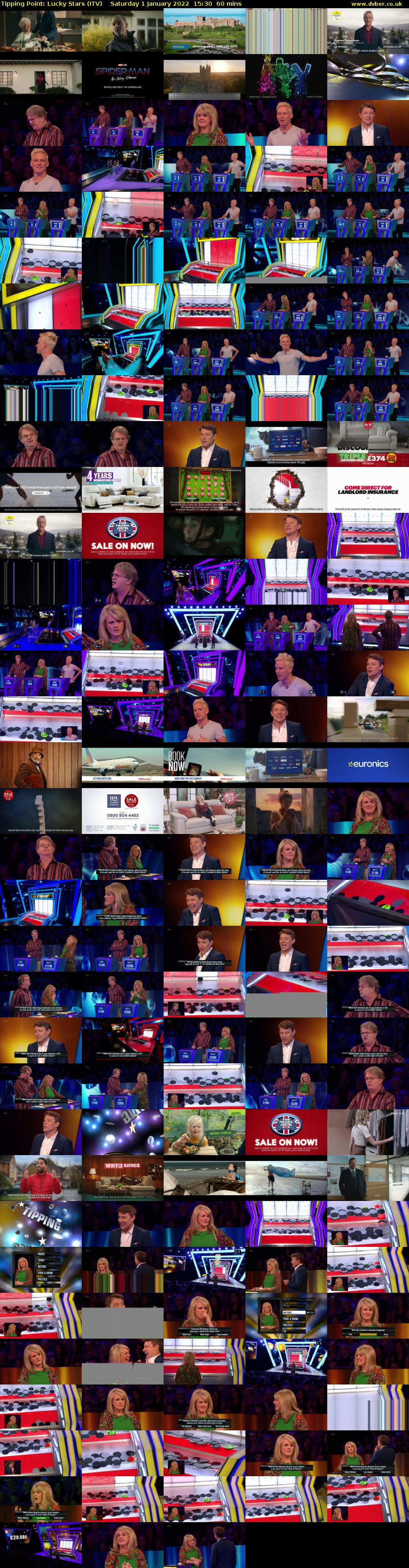 Tipping Point: Lucky Stars (ITV) Saturday 1 January 2022 15:30 - 16:30