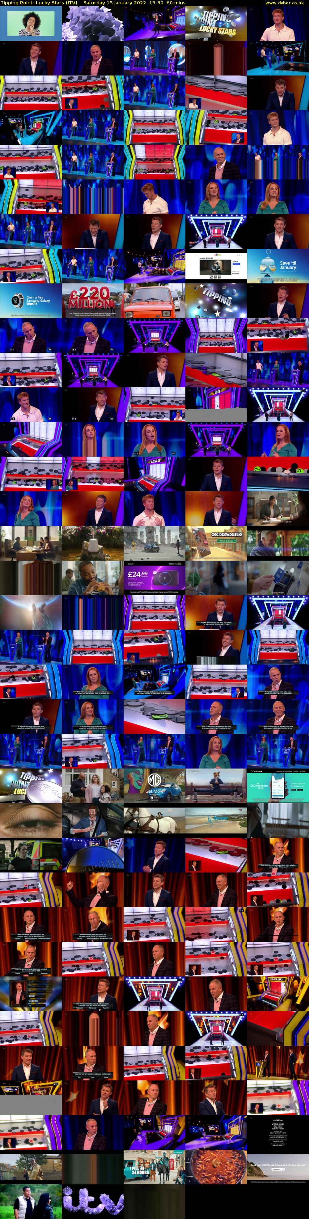 Tipping Point: Lucky Stars (ITV) Saturday 15 January 2022 15:30 - 16:30