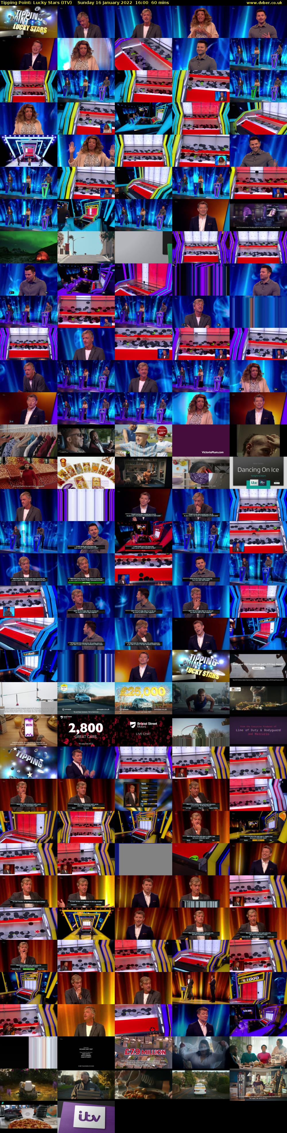 Tipping Point: Lucky Stars (ITV) Sunday 16 January 2022 16:00 - 17:00