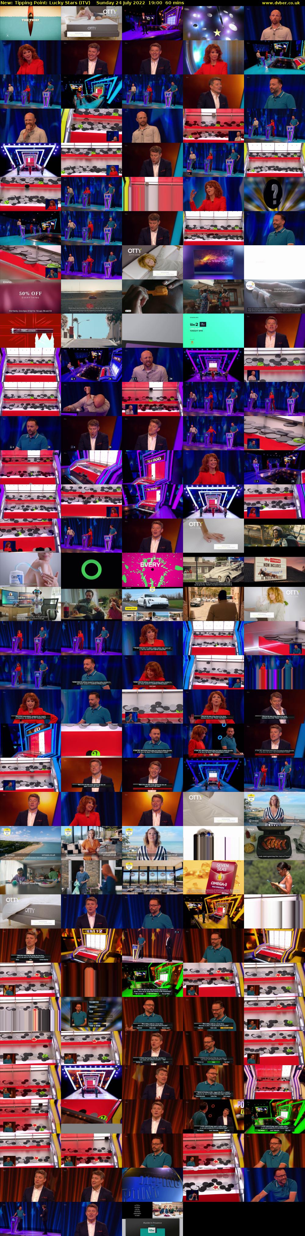 Tipping Point: Lucky Stars (ITV) Sunday 24 July 2022 19:00 - 20:00