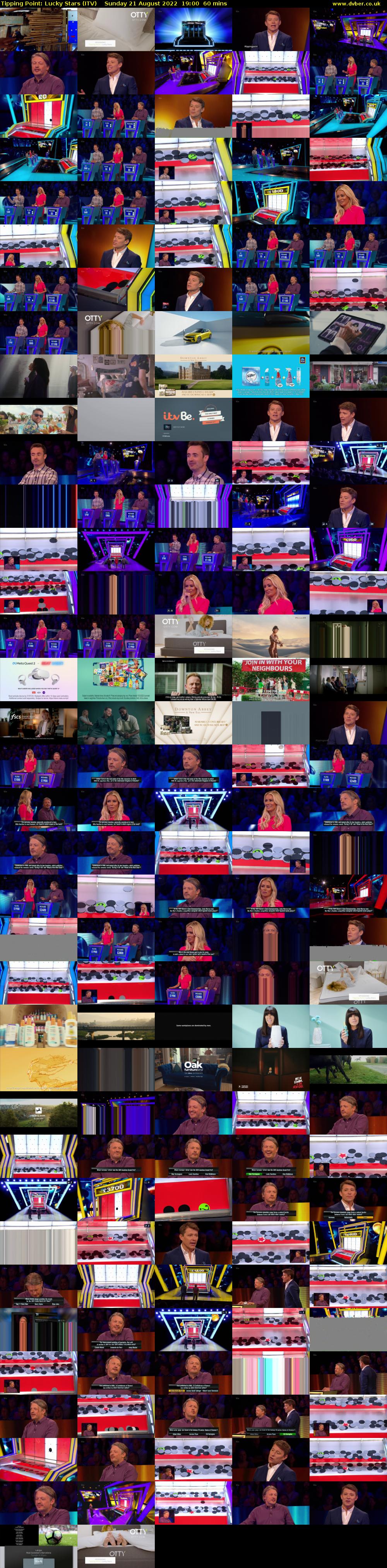 Tipping Point: Lucky Stars (ITV) Sunday 21 August 2022 19:00 - 20:00
