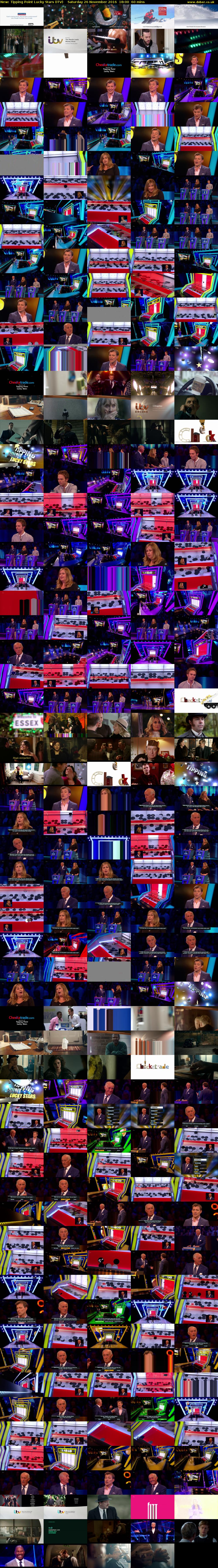 Tipping Point Lucky Stars (ITV) Saturday 26 November 2016 18:00 - 19:00